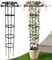 65" Garden Trellis for Climbing Plants – Outdoor Mushroom-Top Trellis for Potted Plants, Vines, Roses, Clematis, and Vegetables, Plant Support, 1 Pack